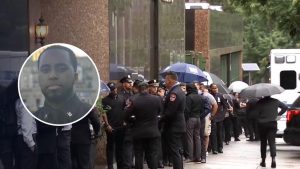 NY: Velan restos de policía dominicano ultimado por su padre