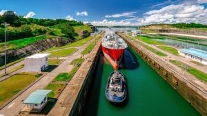 El canal de Panamá en crisis por falta de agua 
