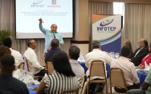Infotep evalúa las necesidades de formación en sector zonas francas