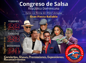 RD celebrará en septiembre su 1er. Congreso Nacional de la Salsa