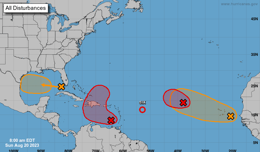 RD en trayectoria onda tropical se convrtiría en un ciclón el martes imagen