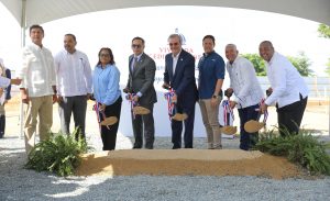 Presidente deja iniciados trabajos construcción edificio judicial SDO