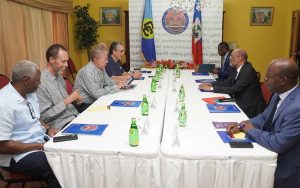Primer ministro de Haití recibió a delegación de Caricom