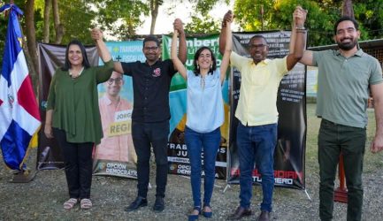 Opción Democrática presenta candidatos Sto. Domingo Norte 