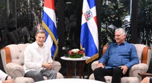 CUBA: El Presidente Diaz Canel recibió al canciller dominicano