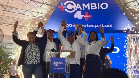 “Más Cambio” dice sumará 100 mil votos a reelección Abinader