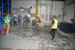 La JCE realiza el primer simulacro de evacuación en su sede central