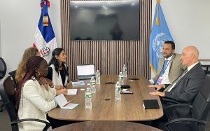 NY: Ministro y viceministro RD participan en reunión bilateral