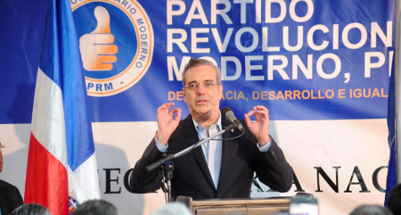 El PRM proclamará Abinader su  candidato presidencial el sábado