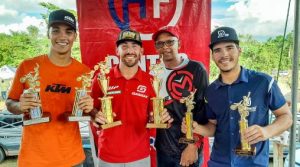 Franklin Nogueras gana las grandes motocross Monte Plata