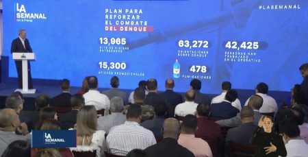 Gobierno dice baja incidencia del dengue; niega falsee estadísticas