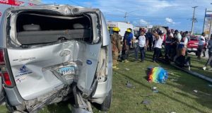 Un muerto y 3 heridos accidente tránsito en la Autopista del Coral