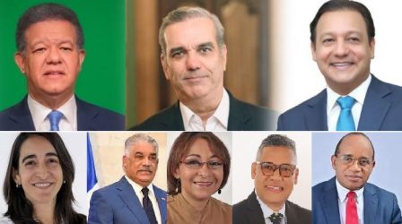Dominicana en batalla electoral: ocho candidatos a la Presidencia