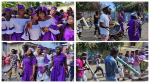 Haití viste de morado para saludar a sus muertos en fiesta del guedé