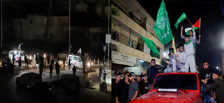 Hamás libera 17 rehenes más, y 39 presos palestinos son excarcelados imagen