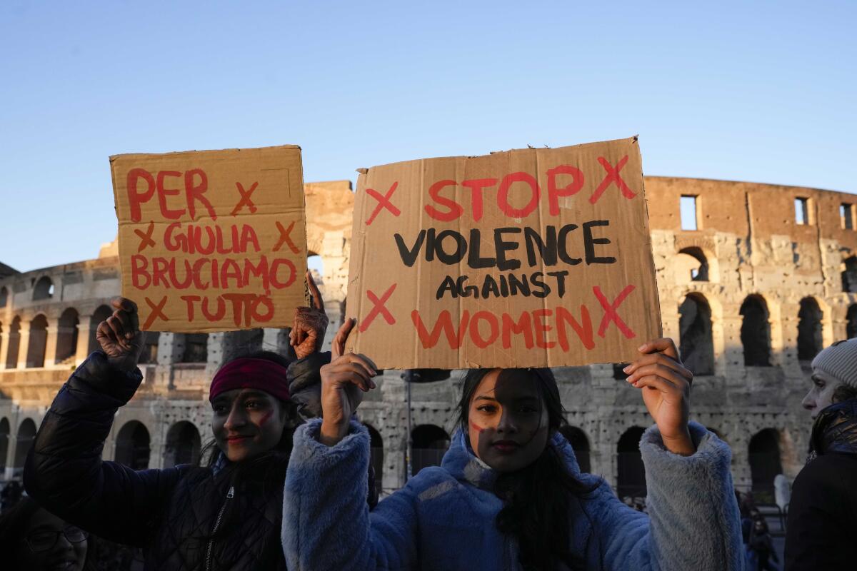 ITALIA: Miles personas protestan por asesinato de joven en Venecia imagen