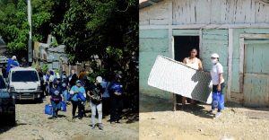 Fundación Manos en Acción lleva ayuda afectados por lluvias SDO