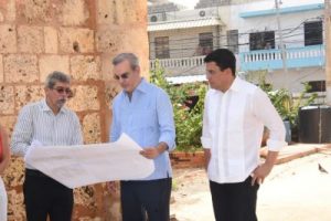Abinader y el Ministro de Turismo destacan obras Ciudad Colonial
