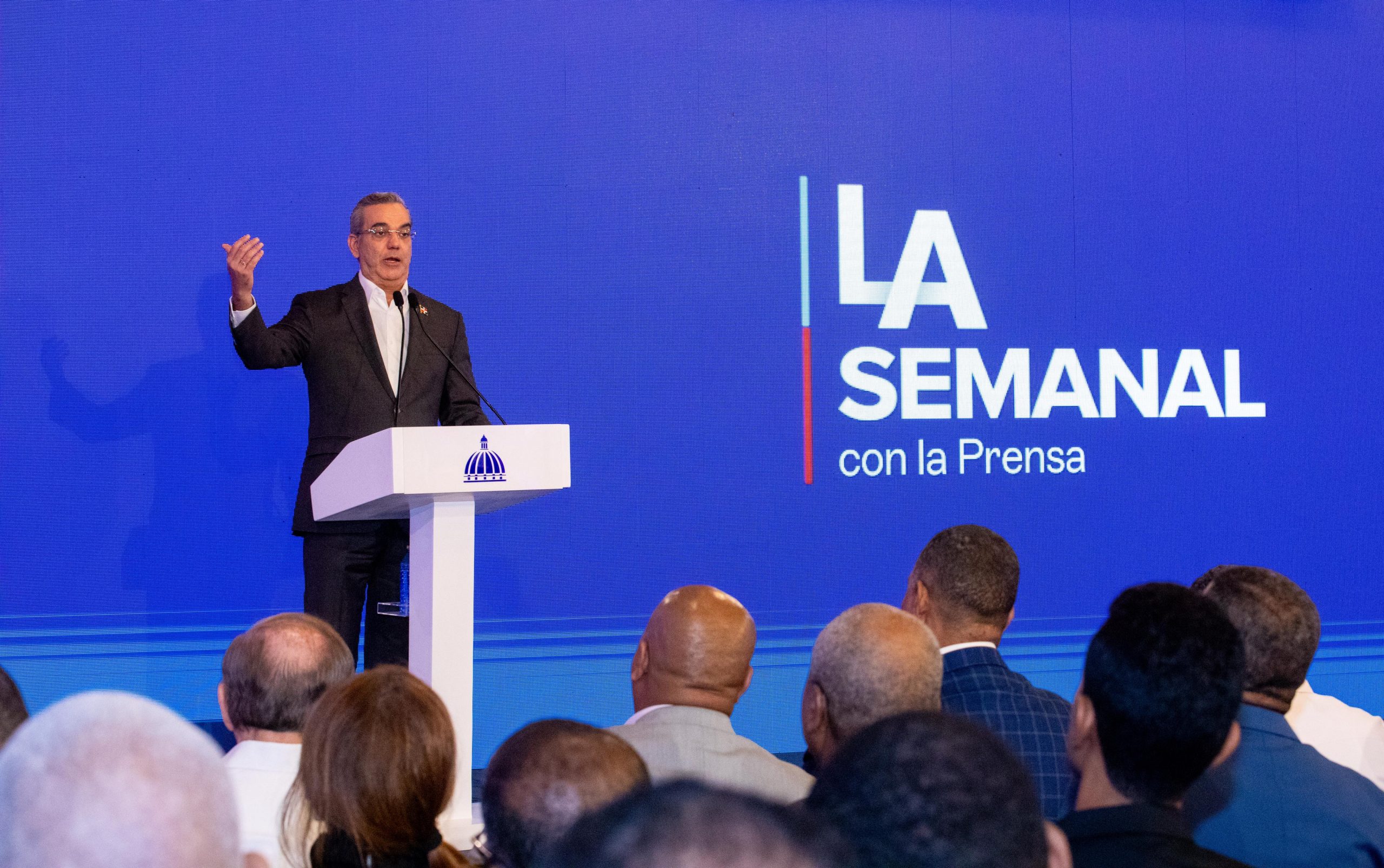 Abinader asegura su Gobierno ha ocupado 103,6 toneladas drogas imagen
