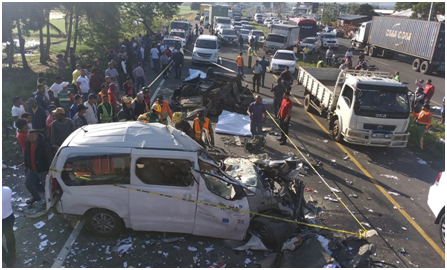 SANTIAGO: solicitan construir pasos a desnivel en autopista imagen