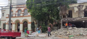 S. CRISTOBAL: Inician demolición del icónico hotel Constitución