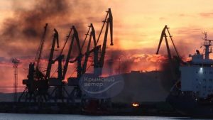 Kiev afirma que destruyó buque ruso ‘Novocherkassk’ en Crimea