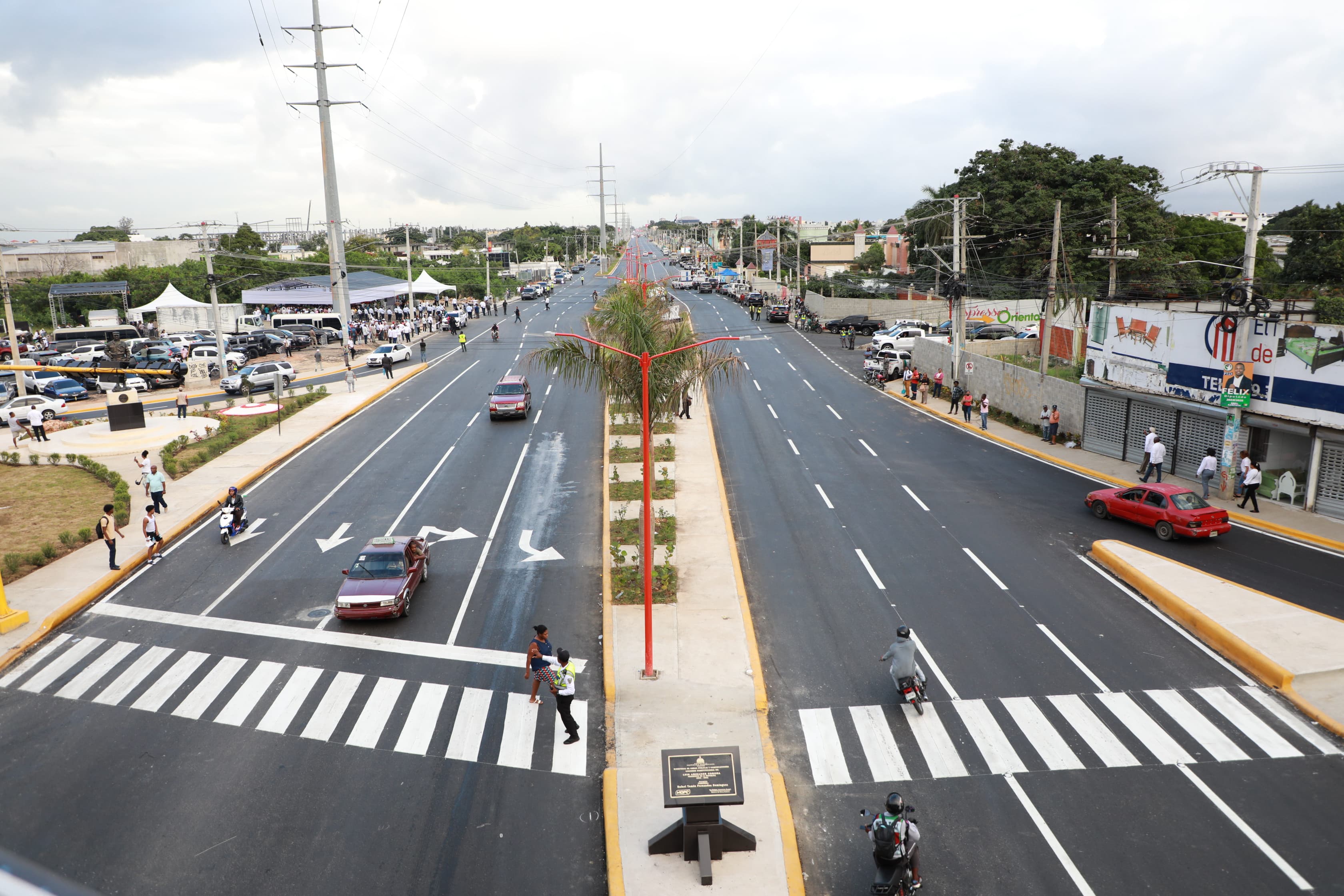 Gobierno dominicano inaugura ampliación autopista San Isidro imagen