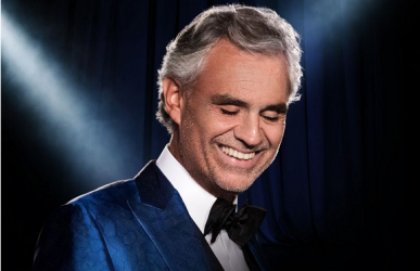 Andrea Bocelli actuará en Santo Domingo el próximo febrero