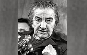 Israel y el peso de Golda Meir  