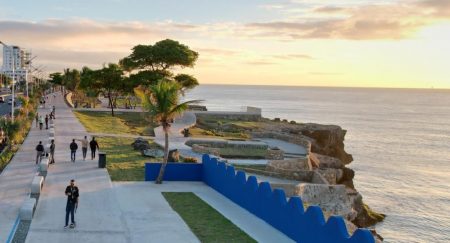 Presidente y Alcaldesa inauguran el Paseo Malecón Santo Domingo