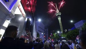 Auckland, en Nueva Zelanda, la primera gran ciudad recibió 2024
