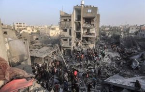 ONU muestra gran preocupación por continuos bombardeos Gaza