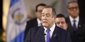 GUATEMALA: Expresidente es sancionado por Estados Unidos