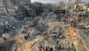 Aumentan a 22.700 los muertos por bombardeos israelíes en Gaza
