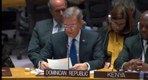 Canciller RD volverá al Consejo ONU para abordar crisis en Haití