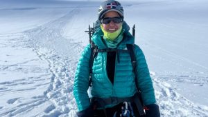 Una montañista dominicana llega hasta mayor cumbre de Antártica