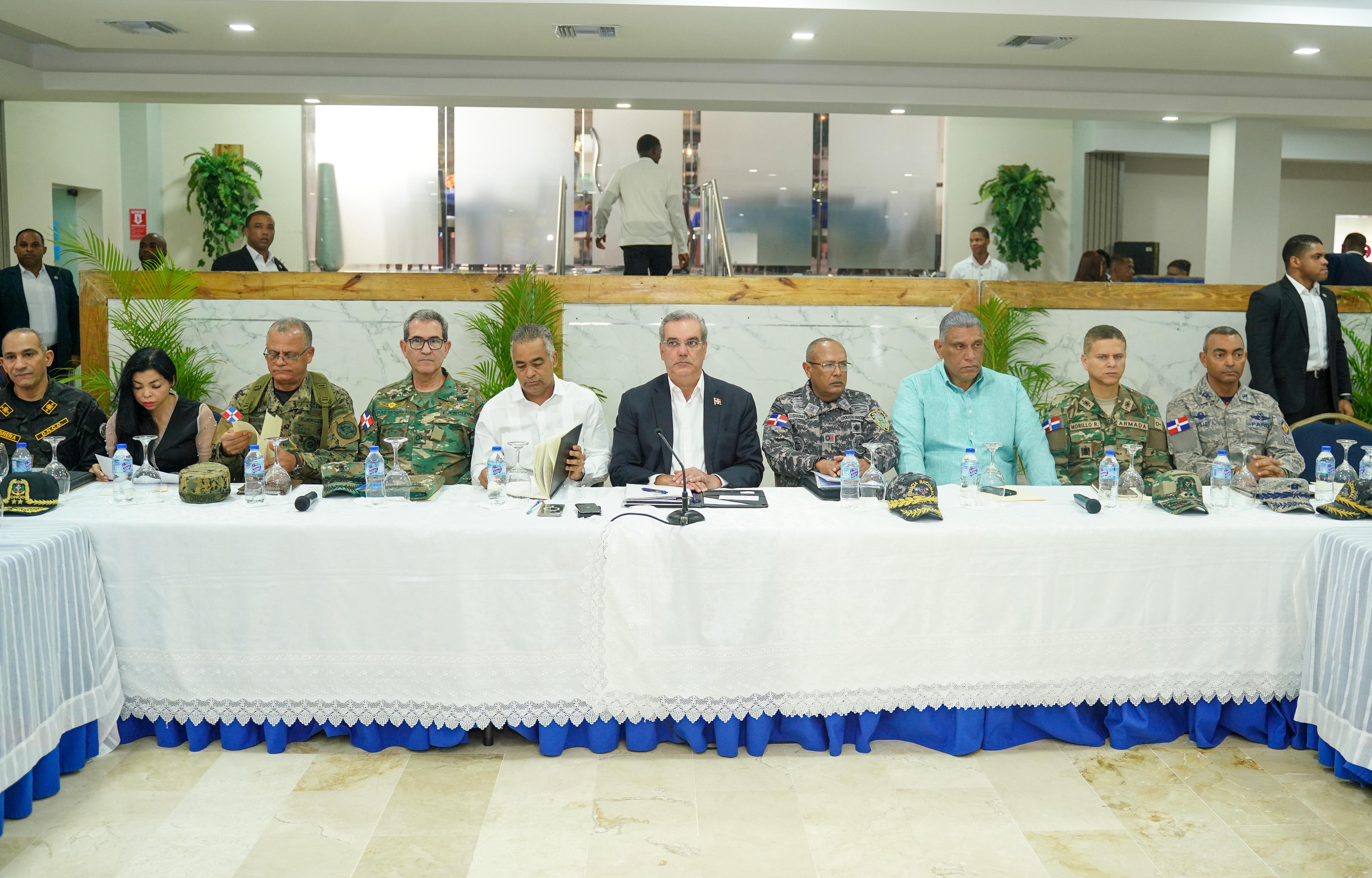 Abinader encabeza reunión de seguimiento a Plan de Seguridad imagen
