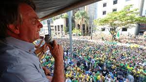 BRASIL: Bolsonaro se manifiesta en Sao Paulo junto a seguidores