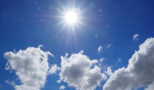 Cielo soleado este sábado en RD debido a un sistema anticiclónico