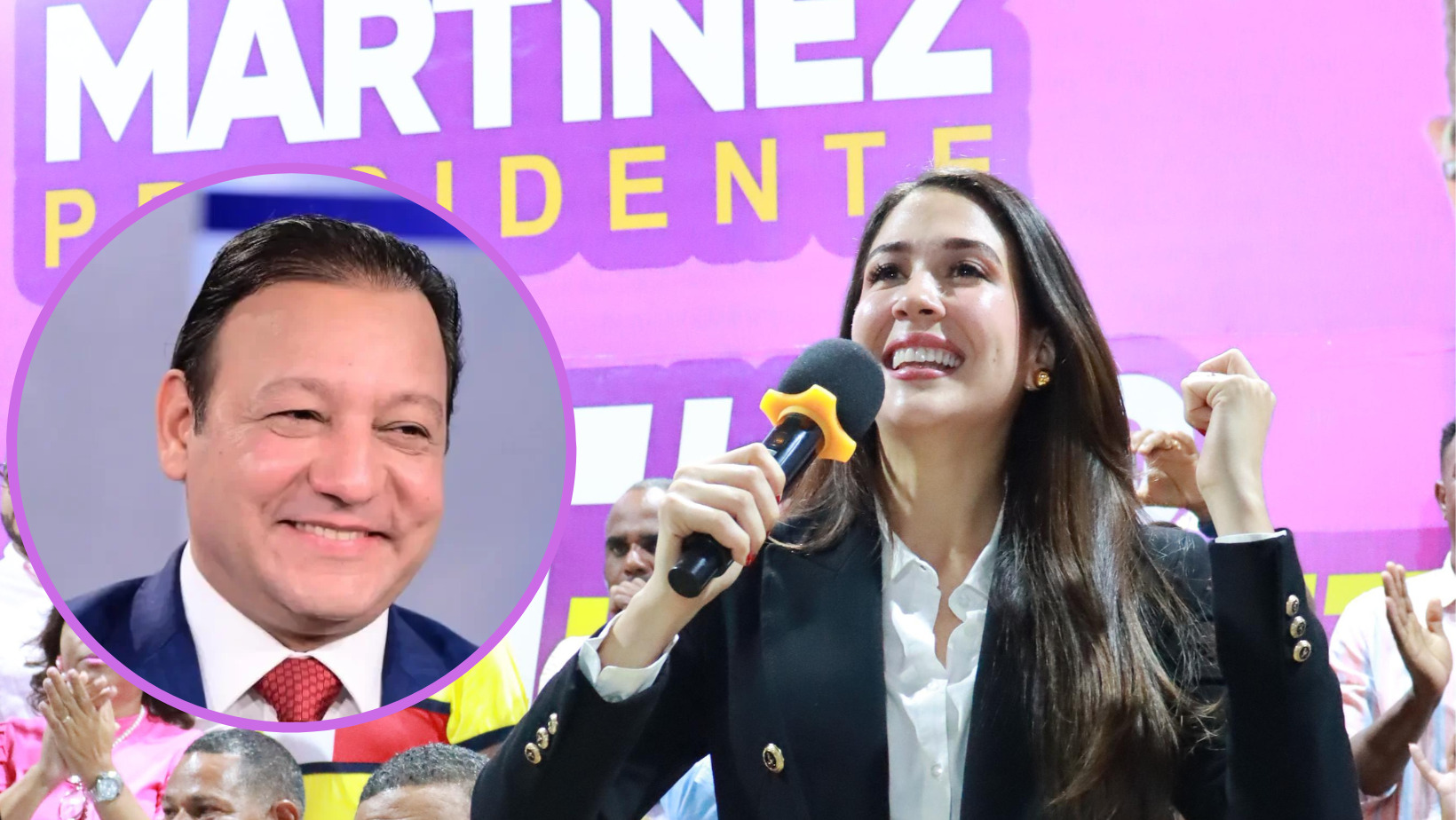 Esposa candidato presidencial del PLD afirma “el país nos necesita” imagen