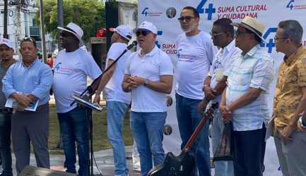 Movimiento realiza acto artístico en apoyo candidatura Abinader Movimiento realiza acto artístico en apoyo candidatura Abinader