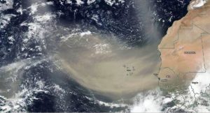 Polvo del Sahara recubre la atmósfera en naciones Caribe