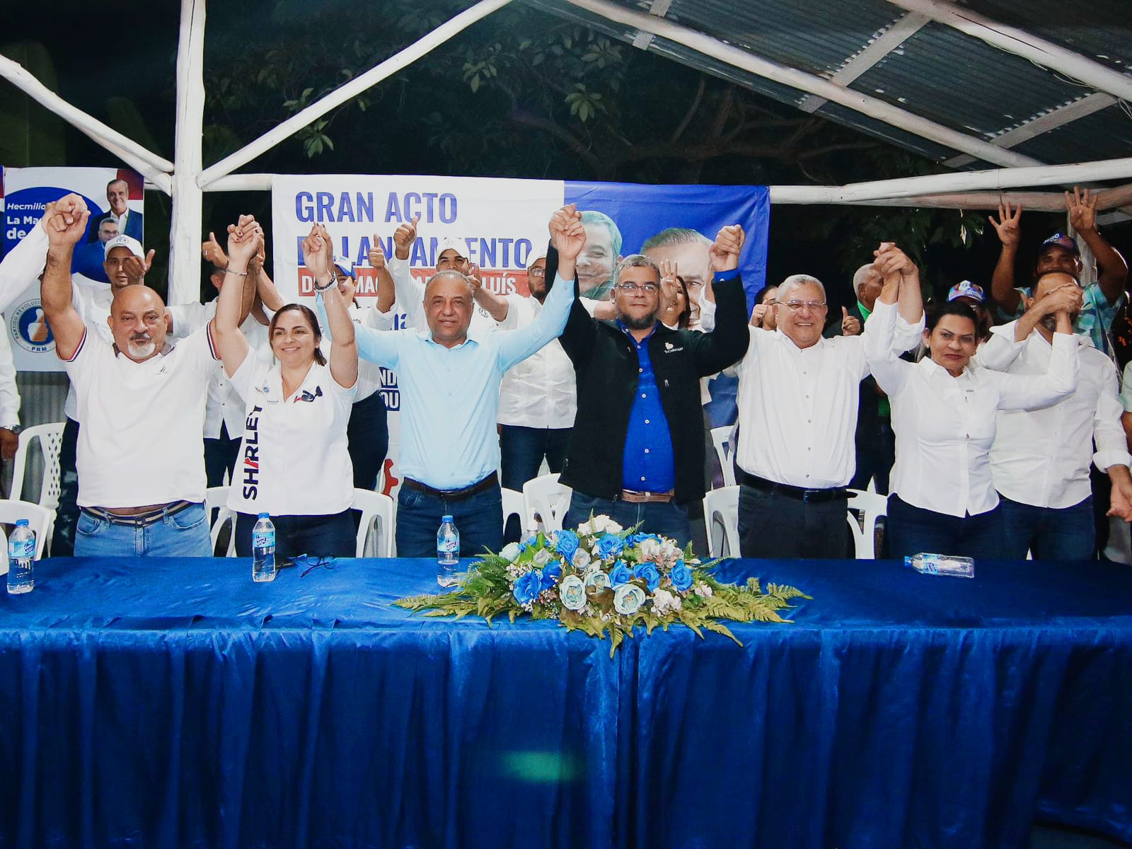 Movimiento La Maquinaria de Luis realizó múltiples actos en apoyo a candidatos del PRM imagen