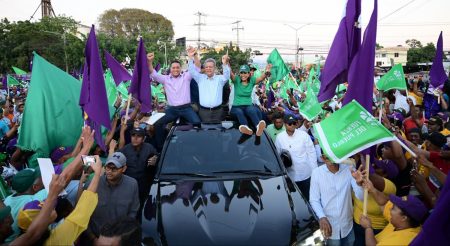 Leonel encabeza cierre campaña SJM junto a alianza Rescate RD
