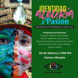 Abren martes en Centro Mirador exposición colectiva de fotografía 