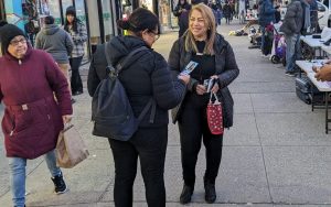 NY: Candidata Nancy Jiménez realiza caminata Alto Manhattan