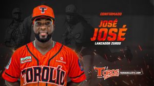 Relevista zurdo José José firma por 2 temporadas con los Toros Relevista zurdo José José firma por 2 temporadas con los Toros
