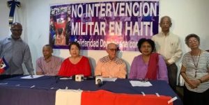 Dominicanos rechazan una intervención militar en Haití