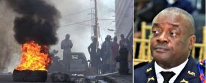 Pandilla ataca y quema la casa del Jefe de Policía Nacional de Haití