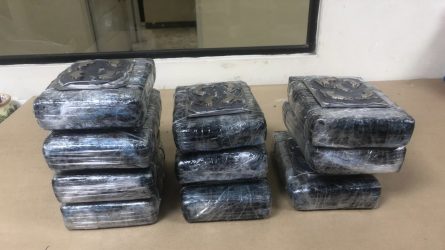 Decomisan 10 kilos  de supuesta cocaína en zona Monseñor Nouel
